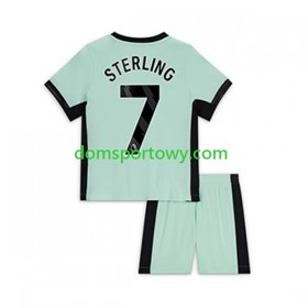 Koszulka Chelsea Raheem Sterling 7 Dziecięcy Trzeci Koszulki Piłkarskie 2023-2024 Krótki Rękaw